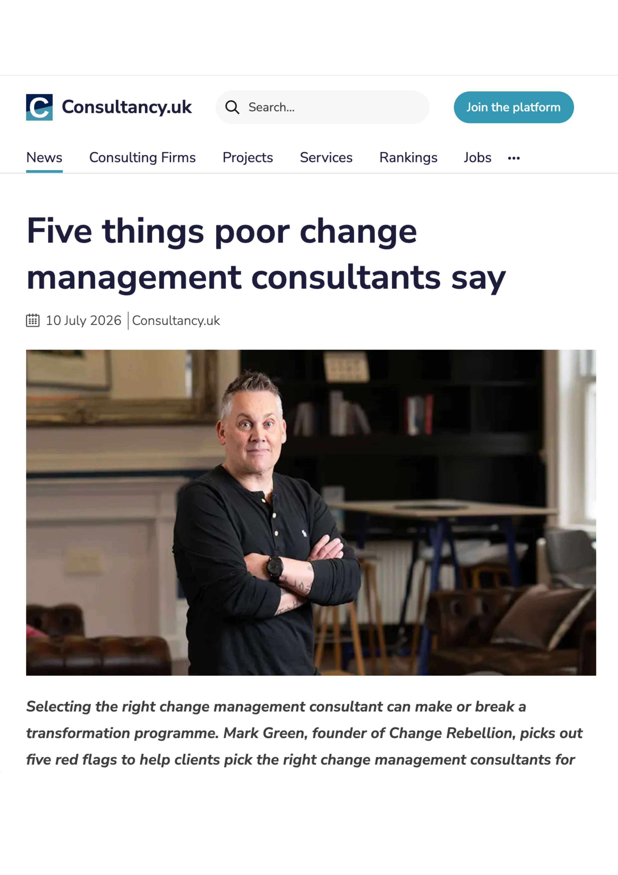 Consultancy