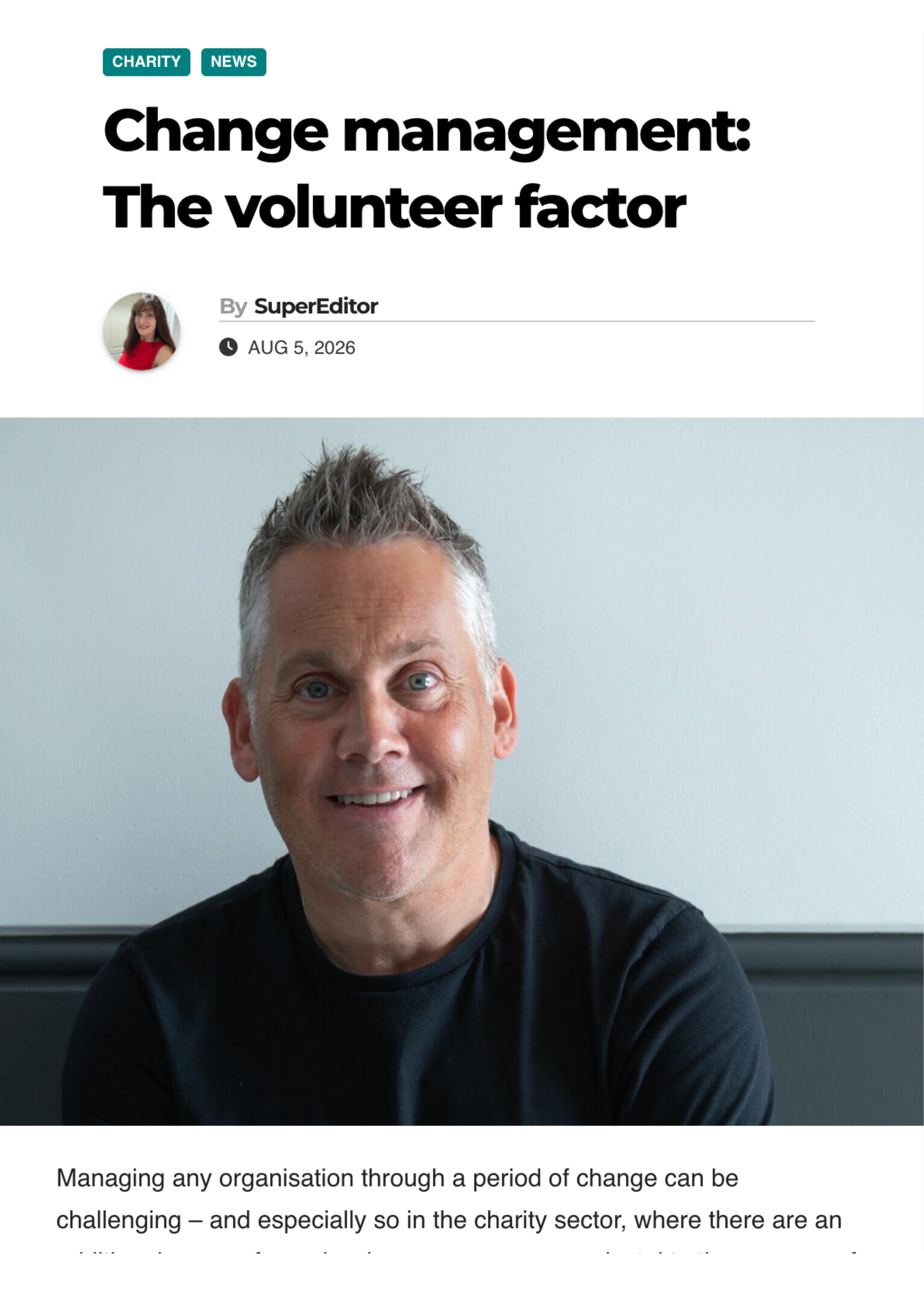 Charity News
